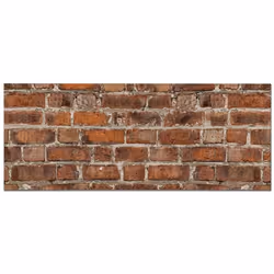Panorama Crédence Adhésive Cuisine Brique 60x200 cm - Crédence Adhésive pour Cuisine - Protege Mur Cuisine