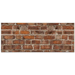 Panorama Crédence Adhésive Cuisine Brique 60x200 cm - Crédence Adhésive pour Cuisine - Protege Mur Cuisine