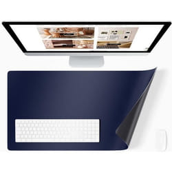 Panorama Tapis de Souris Bleu Marine 40x80 cm - Tapis de Souris - Tapis de Bureau - Protege Bureau - Desk Pad - Sous Main Bureau