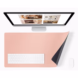 Panorama Tapis de Souris Rose 40x60 cm - Tapis de Souris - Tapis de Bureau - Protege Bureau - Desk Pad - Sous Main Bureau