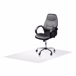 Tapis Protège-Sol pour Chaise Panorama 75x120 cm - Tapis Bureau Sol - Tapis Transparent Protection - Protège Parquet