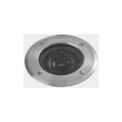 LEDS C4 Kay Ø125mm Extérieur LED Encastré au sol Grand Aisi 316 Acier inoxydable IP65/IP67 10W 3000K | Finition : Transparent ...