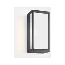 Leds C4 Skat Mini Lanterne Murale Extérieure led Mini Box Gris Urbain, Blanc IP65 9W 2700K