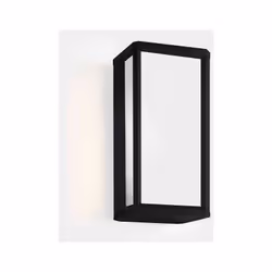 LEDS C4 Skat Mini Lanterne Murale Extérieure LED Mini Box Noir, Blanc IP65 9W 2700K | Finition : Blanc | Matériel : Polycarbo ...