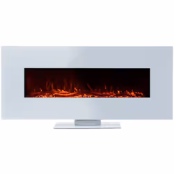 Chaleur et design sont réunis dans cette cheminée électrique avec simulation de feu. Avec cette cheminée, vous ajouterez une  ...