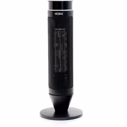 Chauffage céramique pivotant pour la maison. Avec ce système de chauffage à tour , vous pourrez chauffer une pièce de votre m ...