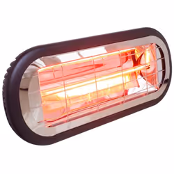Chauffage électrique à infrarouge pour l'intérieur et l'extérieur. Vous pouvez en profiter sur la terrasse à tout moment de l ...