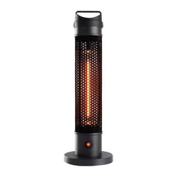 Chauffage Électrique Portable Infrarouge Fibre de Carbone pour Intérieur et Extérieur 1000W Kekai 20x20x61 cm