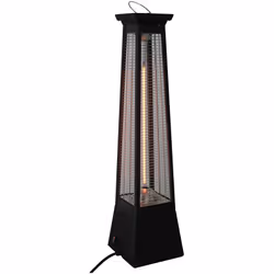 Chauffage électrique portable avec technologie infrarouge pour l'intérieur et l'extérieur. Vous pouvez profiter de la terrass ...