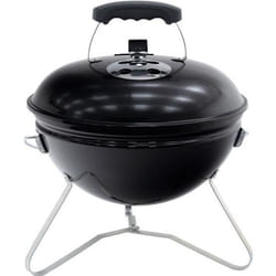 Barbecue de Table au Charbon de Bois Kekai Tahoe 37x37x44 cm Verrou de Couvercle avec Système de Transport Couleur Noir