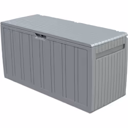 Rangez tout ce dont vous avez besoin de manière efficace avec ce coffre en résine de haute qualité d'une grande capacité de 2 ...