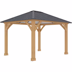 Créez un espace confortable et polyvalent avec cette pergola de jardin gazebo de Gardiun. Avec sa structure en bois robuste e ...