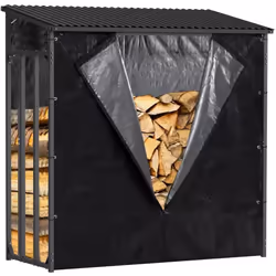 Protégez votre bois dans un endroit sûr et résistant avec le bûcher Wood Shed III de Gardiun. Il est fabriqué en acier galvan ...