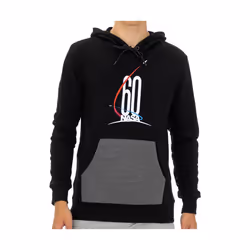Nasa Homme Sweat a capuche Regular fit   manches longues Noir