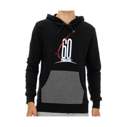Nasa Homme Sweat a capuche Regular fit   manches longues Noir