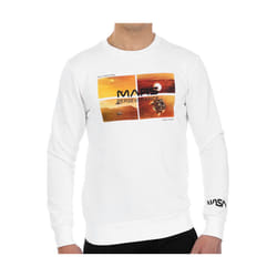 Nasa Homme Sweatshirt    Blanc