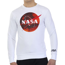 Nasa Homme Sweatshirt    Blanc