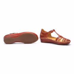PIKOLINOS P. VALLARTA Sandales Femelle Beige, Marron - Vue supplémentaire 5