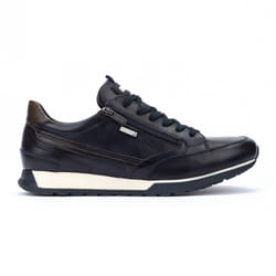 Baskets homme - PIKOLINOS - Cambil M5N-6237C1 - Cuir - Lacets - Bleu