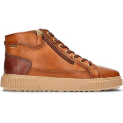 Chaussure montante femme Pikolinos Riells W4Z8584C3 - Brandy - Marron - Lacets - Haute - Adulte - Cuir