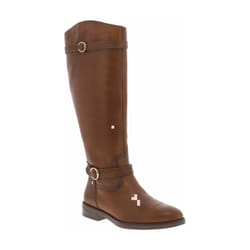 Bottes Pikolinos - Cognac - Cuir - Talon Plat - Marron