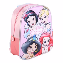 Sac à dos - DISNEY PRINCESS - 3D Princesses - Rose - Enfant - Maternelle