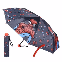 Parapluie pliable enfant Spiderman noir 2400000660