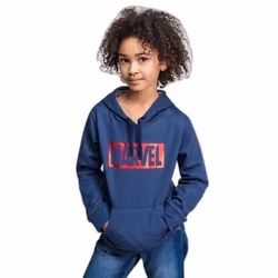 Sweatshirt à capuche coton brossé enfant Cerda Marvel - 7 ans