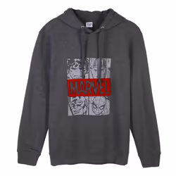 Marvel Sweat à capuche homme Gris Gris foncé