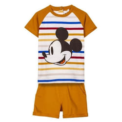 Ensemble t-shirt et short bébé garçon Cerda French Terry Mickey - 18 mois