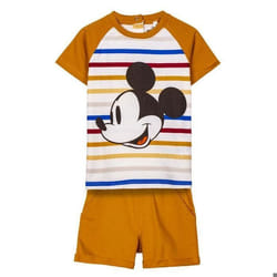 Ensemble t-shirt et short bébé garçon Cerda French Terry Mickey - 2 ans