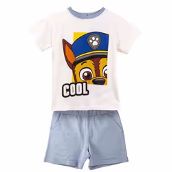 Ensemble t-shirt et short bébé Cerda French Terry Paw Patrol - 18 mois