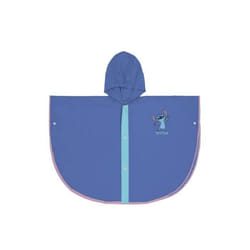 Poncho Imperméable - Disney - Stitch - Bleu - Enfant - Sans Manche