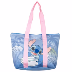 Sac de plage - Cerda - Stitch - Couleur rose - Synthétique - Pour femme