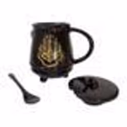 Mug Chaudron Harry Potter Poudlard avec Cuillère et Couvercle