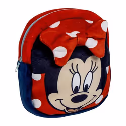 Sac à dos - Cerda - Disney Minnie - Peluche douce - Fantaisie - Rouge/Bleu