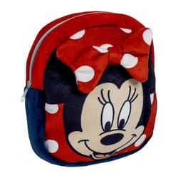Sac à dos - Cerda - Disney Minnie - Peluche douce - Fantaisie - Rouge/Bleu
