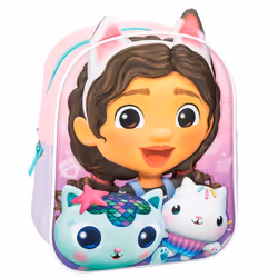 Sac à dos - Cerda - Gabbys Dolls House - Rose - Polyester - Ludique