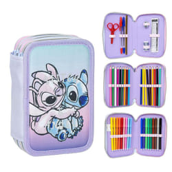 Trousse triple fille Cerda Disney Stitch