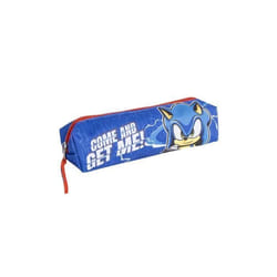 Trousse à crayons - CERDA - Sonic le hérisson - Bleu - Zippée - Tissu durable