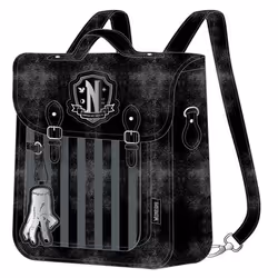 Sac à dos enfant - Cerda - Wednesday - Noir - Amusant et tendance - Primaire