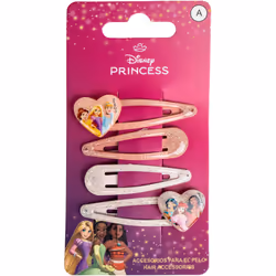 Les couettes des enfants ne demandent qu’à être décorées. L’accessoire cheveux Disney Princess Hair Accessories donne à chaqu ...