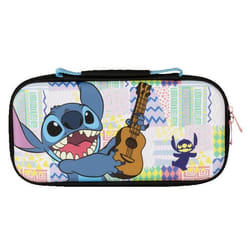 Housse de protection et transport - Rangement accessoires et 8 jeux - Motif Stitch Guitare pour Nintendo Switch 2