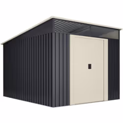 Description générale Cette cabane de rangement offre un grand espace intérieur, idéale pour garder vos outils et autres acces ...