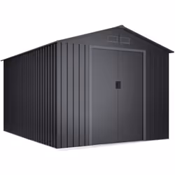 Description générale L'abri offre un vaste espace de stockage organisé et sécurisé, avec un design anthracite élégant pour vo ...