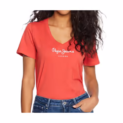 T-shirt Rouge Femme Pepe jeans Wendy V