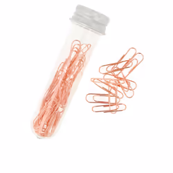 Clips dorés 2,8 cm 50 u