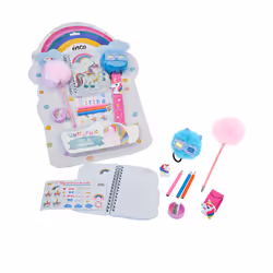 Lot Papeterie Licorne 8 pz