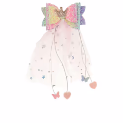 Pince Crocodile arc et tulle 1 u