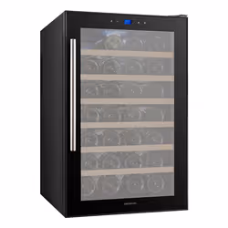 Infiniton WCL-28T, Pose libre, 28 bouteille(s), G, Lumière intérieure, Noir, Noir